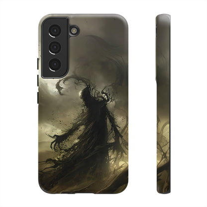 Dark Spirit Phone Case – Grim Reaper Haunting Design for iPhone, Samsung Galaxy, and Google Pixel Devices