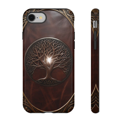 Tree of Life Tough Phone Case – Fantasy Art Design for iPhone, Samsung Galaxy, and Google Pixel Devices