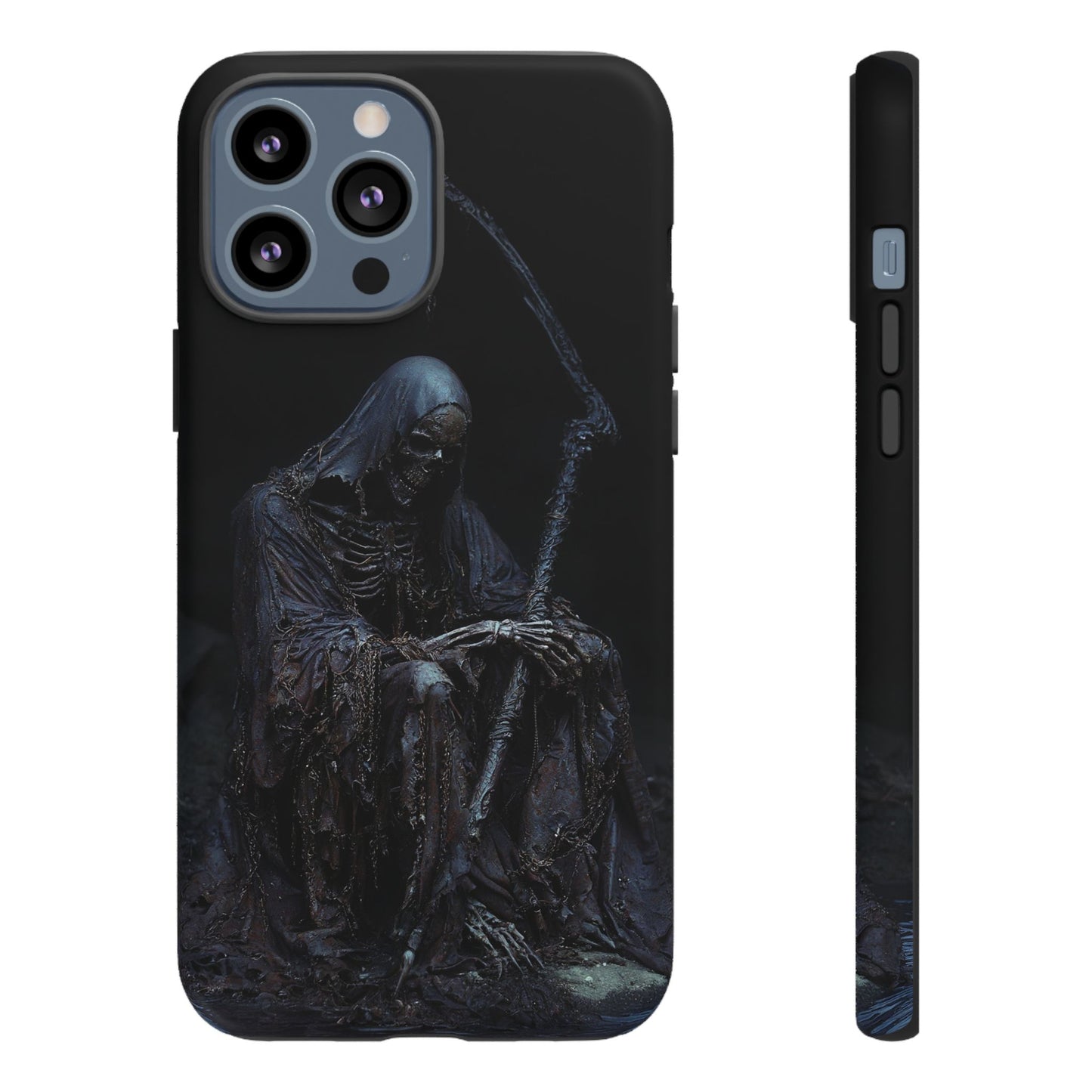 Dark Reaper Phone Case - Gothic Grim Reaper Art for iPhone, Samsung Galaxy, and Google Pixel Devices