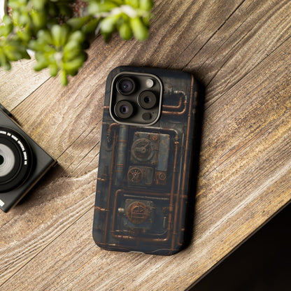 Diesel Punk Phone Case – Industrial Retro-Futuristic Design for iPhone, Samsung Galaxy, and Google Pixel Devices