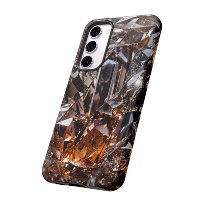 Crystalline Phone Case – Healing Crystal Quartz Design for iPhone, Samsung Galaxy, and Google Pixel Devices