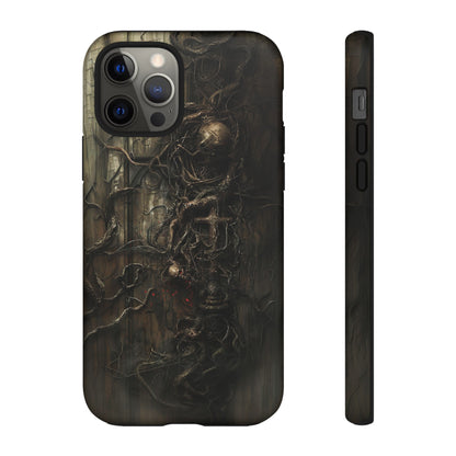 Creeping Dread Phone Case - Giger-Inspired Art for iPhone, Samsung Galaxy, and Google Pixel Devices