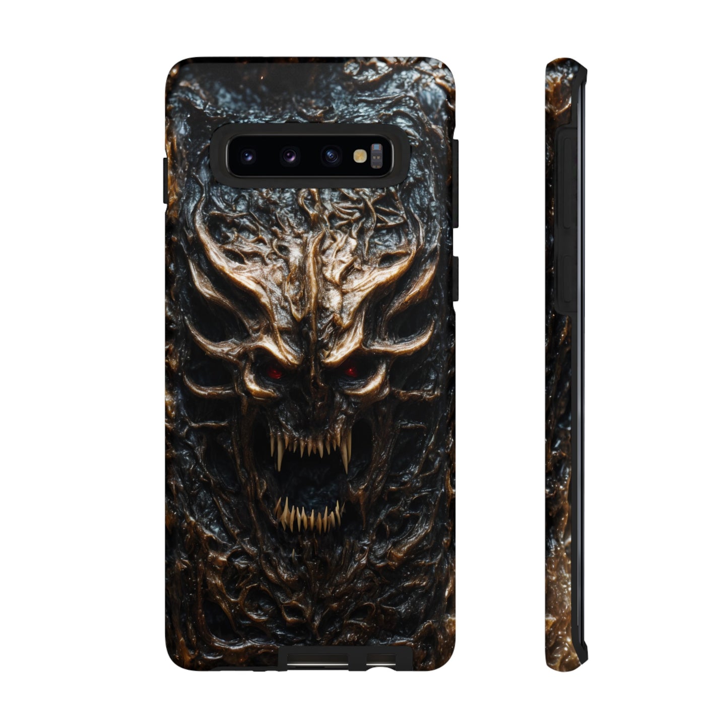 Demonic Beast Phone Case – Devil Monster Horror Design for iPhone, Samsung Galaxy, and Google Pixel Devices