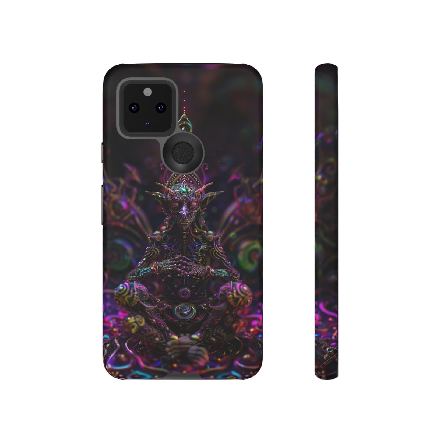 Mystical Machine Elf Phone Case - Psychedelic Vibes for iPhone, Samsung, Google Pixel