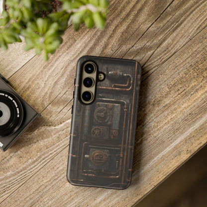 Diesel Punk Phone Case – Industrial Retro-Futuristic Design for iPhone, Samsung Galaxy, and Google Pixel Devices