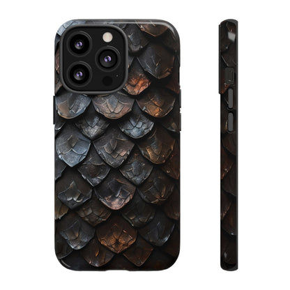 Dragon Scales Phone Case – Fantasy DnD Roleplay Design for iPhone, Samsung Galaxy, and Google Pixel Devices