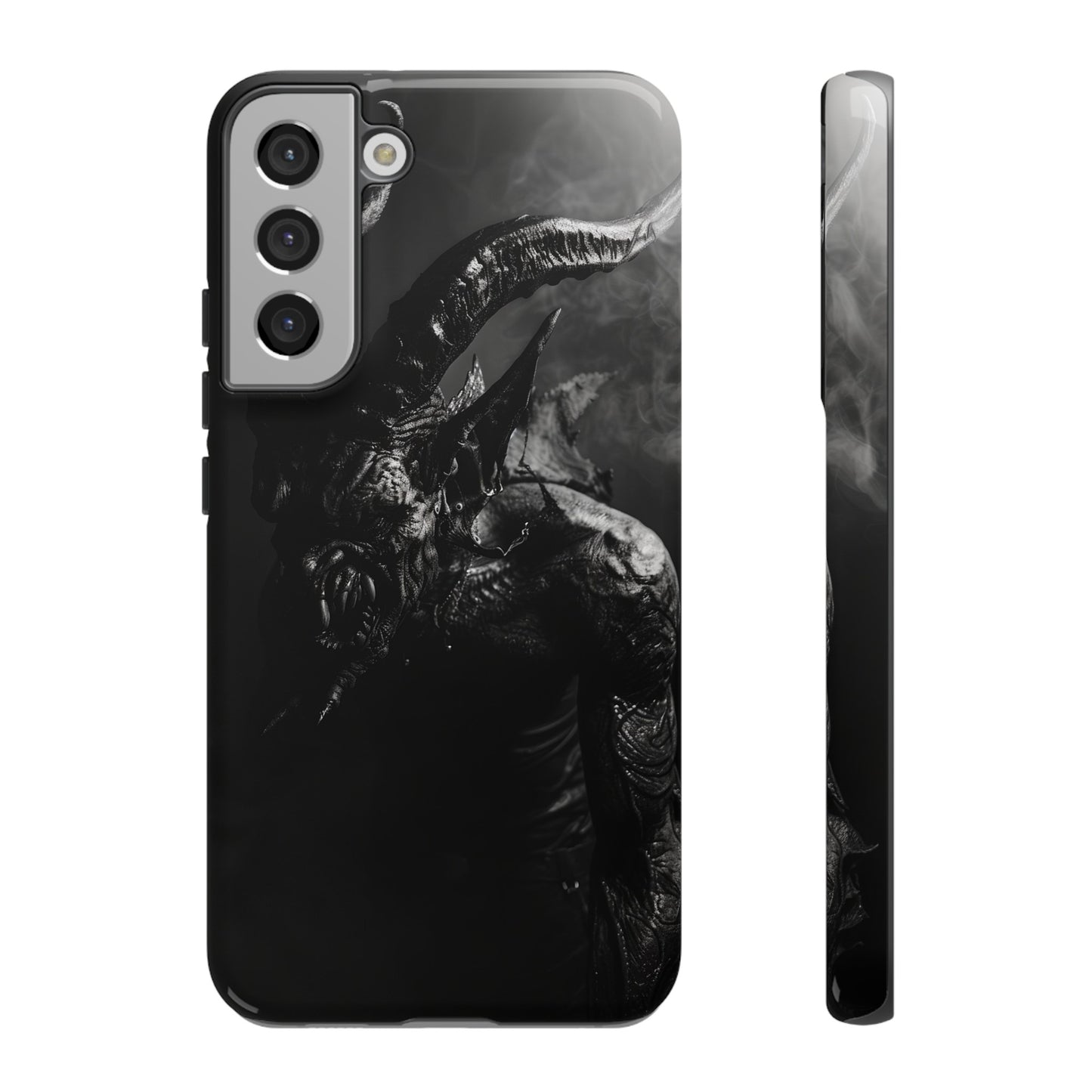 Dark Demon Phone Case – Possessed Horror Design for iPhone, Samsung Galaxy, and Google Pixel Devices