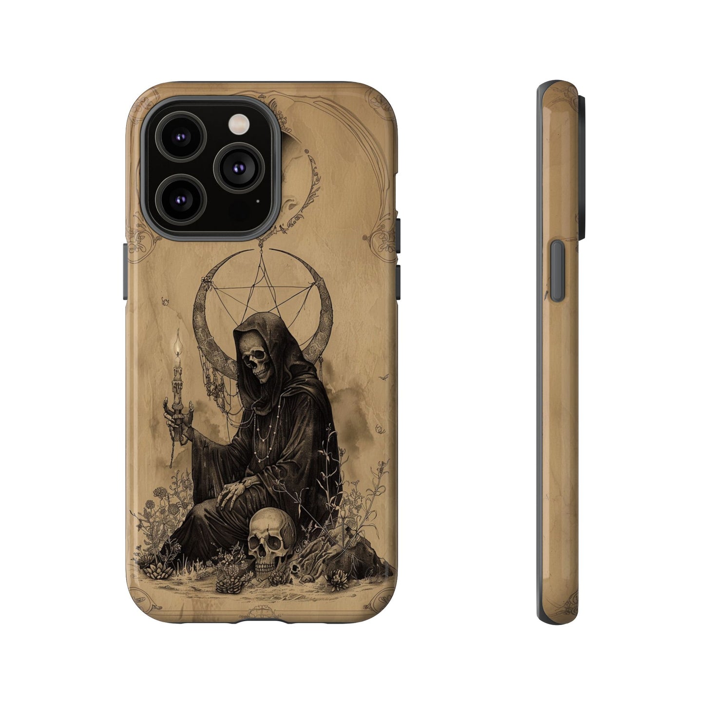 Gothic Reaper Phone Case - Dark Aesthetic Art for iPhone, Samsung, Google Pixel