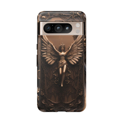 The Bronze Fairy Phone Case – Fantasy Faery Design for iPhone, Samsung Galaxy, and Google Pixel Devices