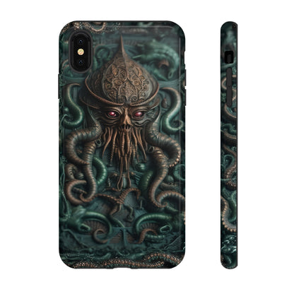 Nameless Dread Tough Phone Case – Lovecraftian Tentacle Horror Design for iPhone, Samsung Galaxy, and Google Pixel Devices