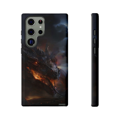 Fiery Dragon Phone Case - Epic Fantasy Art for iPhone, Samsung Galaxy, and Google Pixel Devices