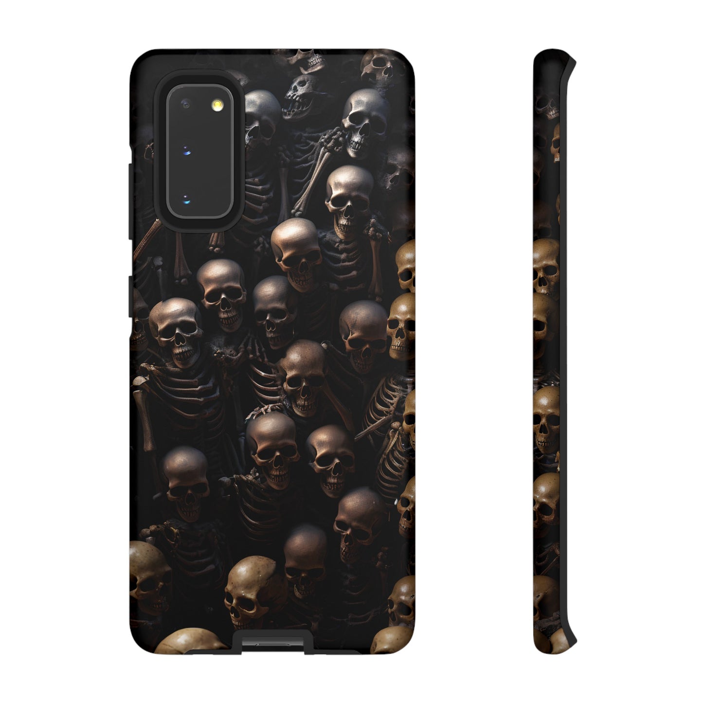 Skeletal Grave Phone Case – Halloween Horror Skeleton Design for iPhone, Samsung Galaxy, and Google Pixel Devices