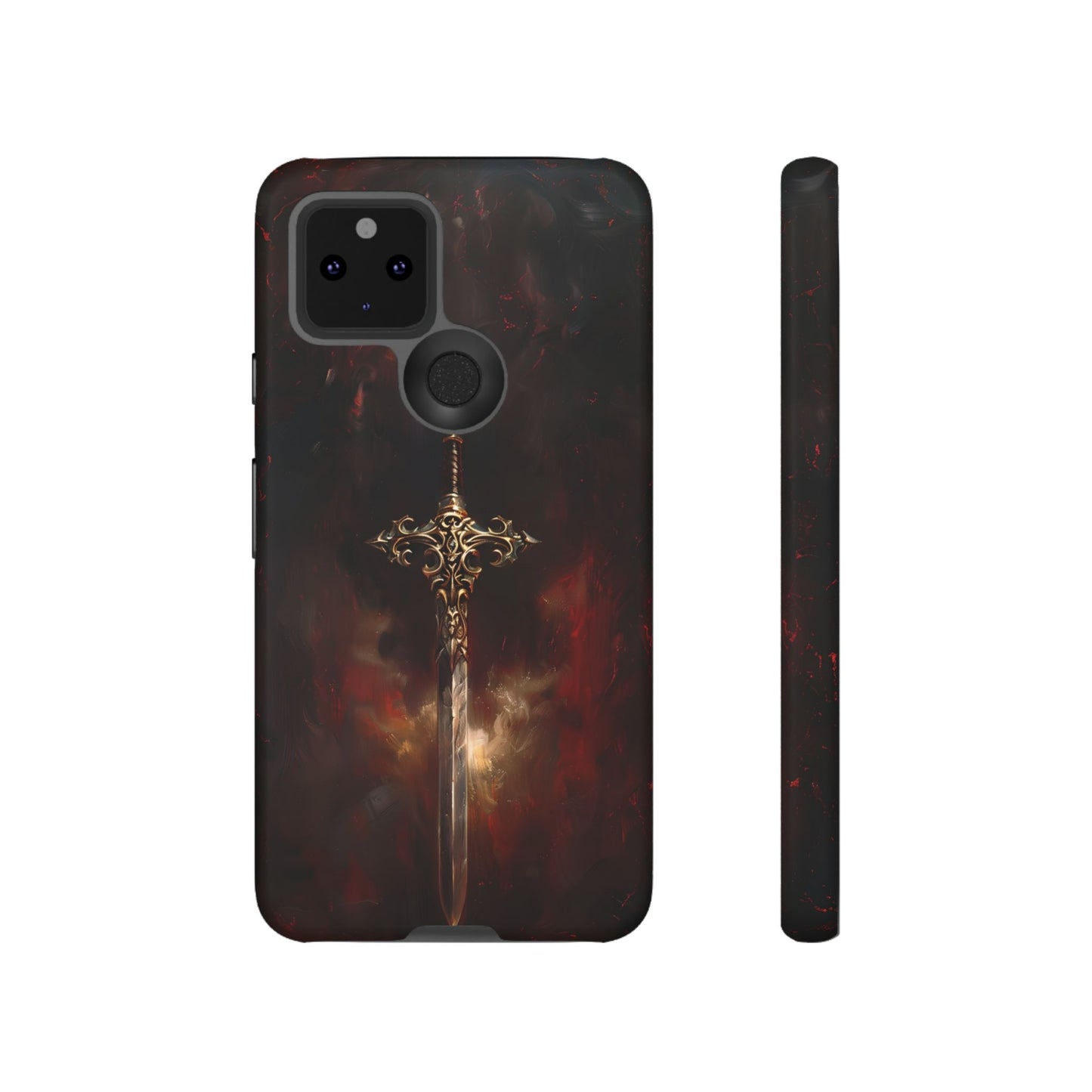 Epic Sword of Legends Phone Case - Dark Fantasy Art for iPhone, Samsung Galaxy, and Google Pixel Devices