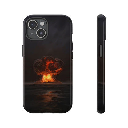 Atomic Explosion Phone Case - Dramatic Mushroom Cloud Design for iPhone and Samsung Galaxy Devices