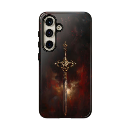 Epic Sword of Legends Phone Case - Dark Fantasy Art for iPhone, Samsung Galaxy, and Google Pixel Devices