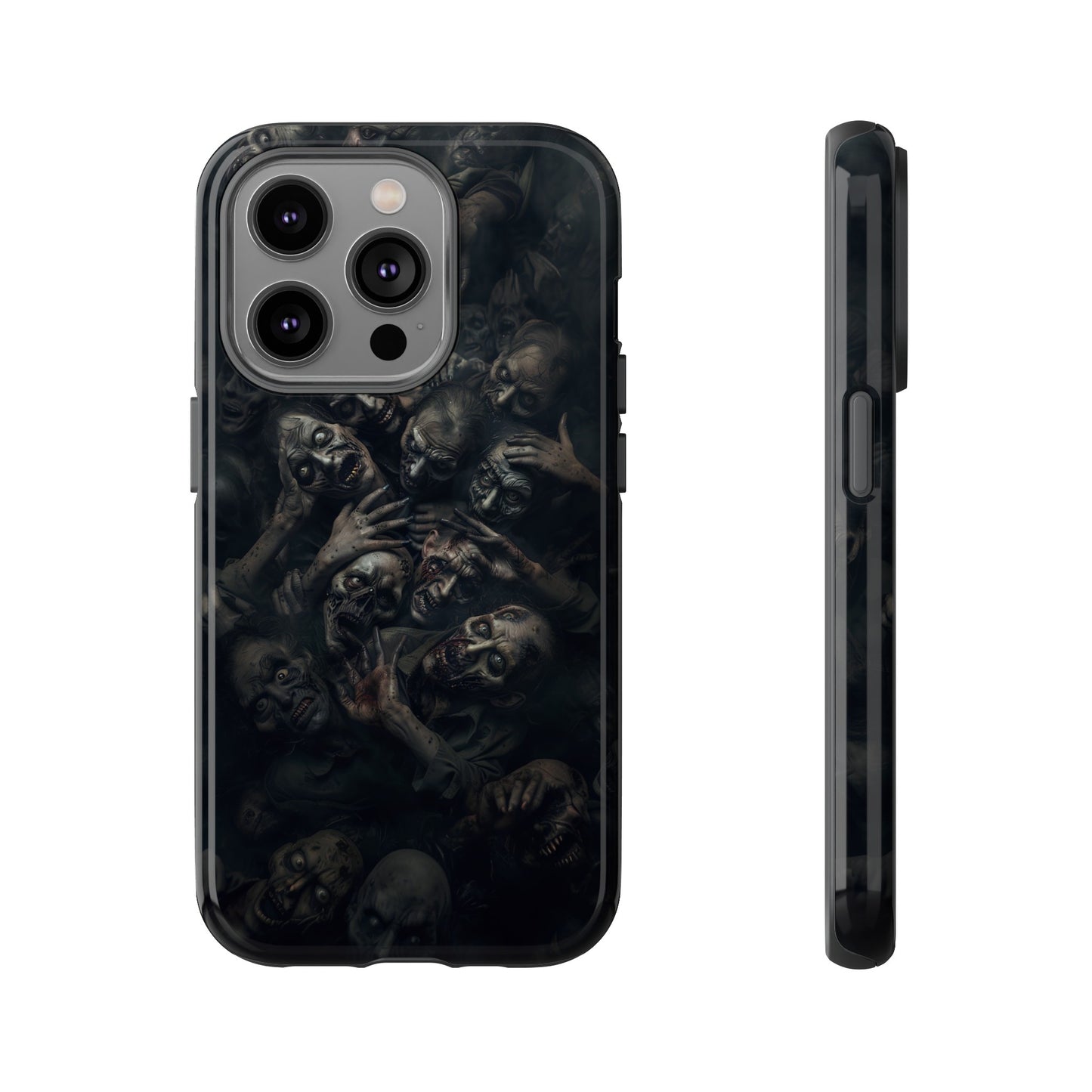 Zombie Horde Phone Case – Horror Design for iPhone and Samsung Galaxy Devices