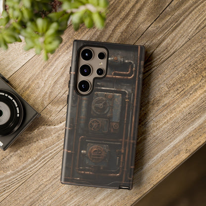 Diesel Punk Phone Case – Industrial Retro-Futuristic Design for iPhone, Samsung Galaxy, and Google Pixel Devices