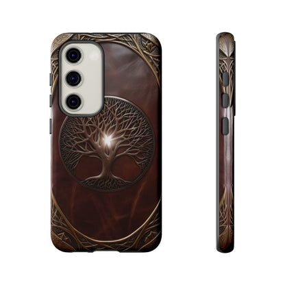 Tree of Life Tough Phone Case – Fantasy Art Design for iPhone, Samsung Galaxy, and Google Pixel Devices