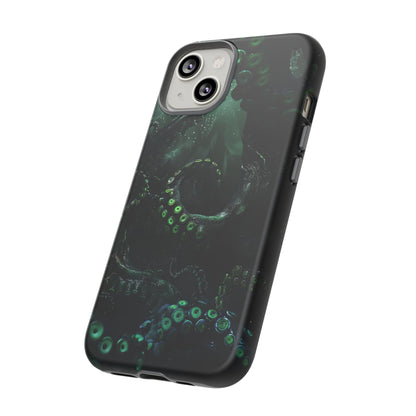 Tentacles from the Deep Tough Phone Case – Lovecraftian Horror Design for iPhone, Samsung Galaxy, and Google Pixel Devices