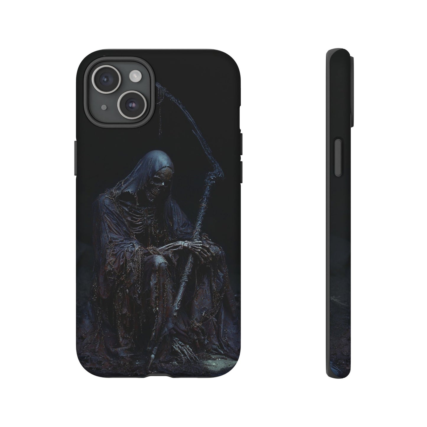 Dark Reaper Phone Case - Gothic Grim Reaper Art for iPhone, Samsung Galaxy, and Google Pixel Devices