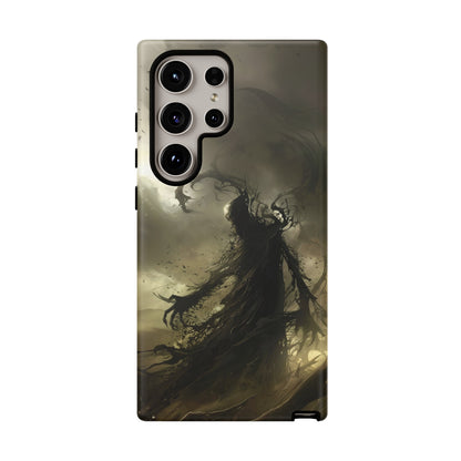 Dark Spirit Phone Case – Grim Reaper Haunting Design for iPhone, Samsung Galaxy, and Google Pixel Devices