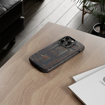 Diesel Punk Phone Case – Industrial Retro-Futuristic Design for iPhone, Samsung Galaxy, and Google Pixel Devices