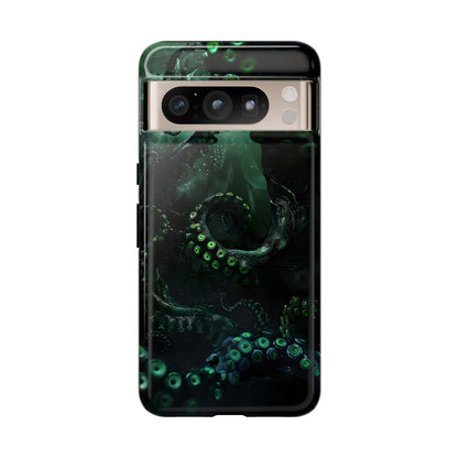 Tentacles from the Deep Tough Phone Case – Lovecraftian Horror Design for iPhone, Samsung Galaxy, and Google Pixel Devices