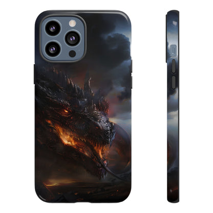 Fiery Dragon Phone Case - Epic Fantasy Art for iPhone, Samsung Galaxy, and Google Pixel Devices