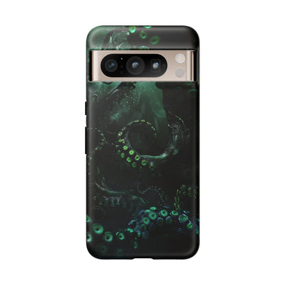 Tentacles from the Deep Tough Phone Case – Lovecraftian Horror Design for iPhone, Samsung Galaxy, and Google Pixel Devices