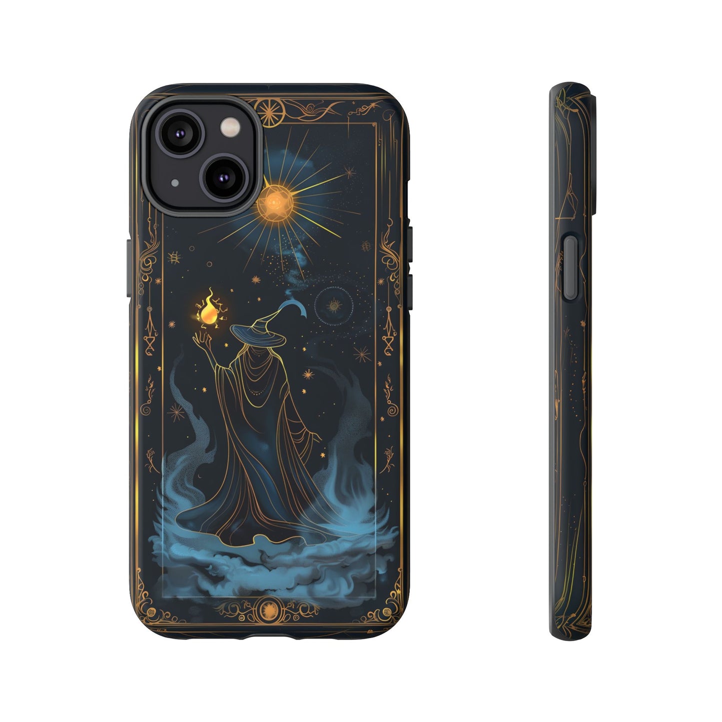 Enchanted Wizard Spellcaster Galaxy Phone Case - Mystical Wizardry Art For iPhone, Samsung Galaxy, and Google Pixel Devices