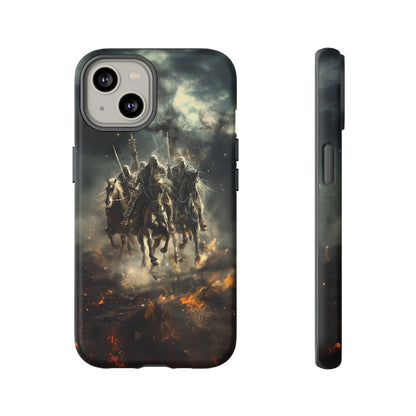 Four Horsemen of the Apocalypse Phone Case – Armageddon Design for iPhone, Samsung Galaxy, and Google Pixel Devices