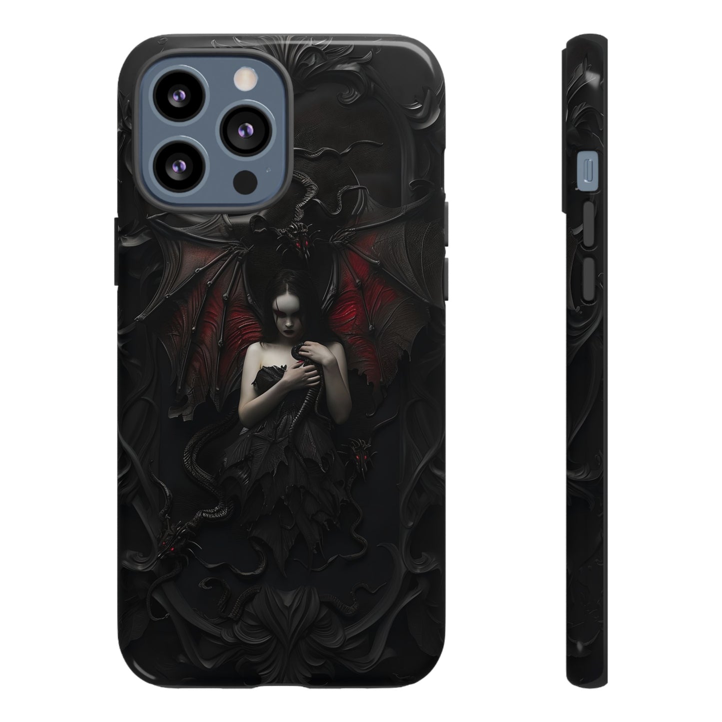 Succubus Phone Case - Dark Fantasy Gothic Design for iPhone, Samsung Galaxy, and Google Pixel Devices