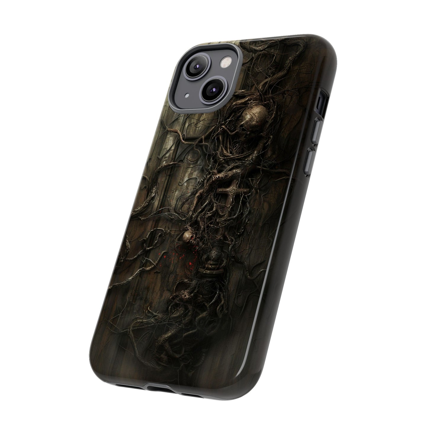 Creeping Dread Phone Case - Giger-Inspired Art for iPhone, Samsung Galaxy, and Google Pixel Devices