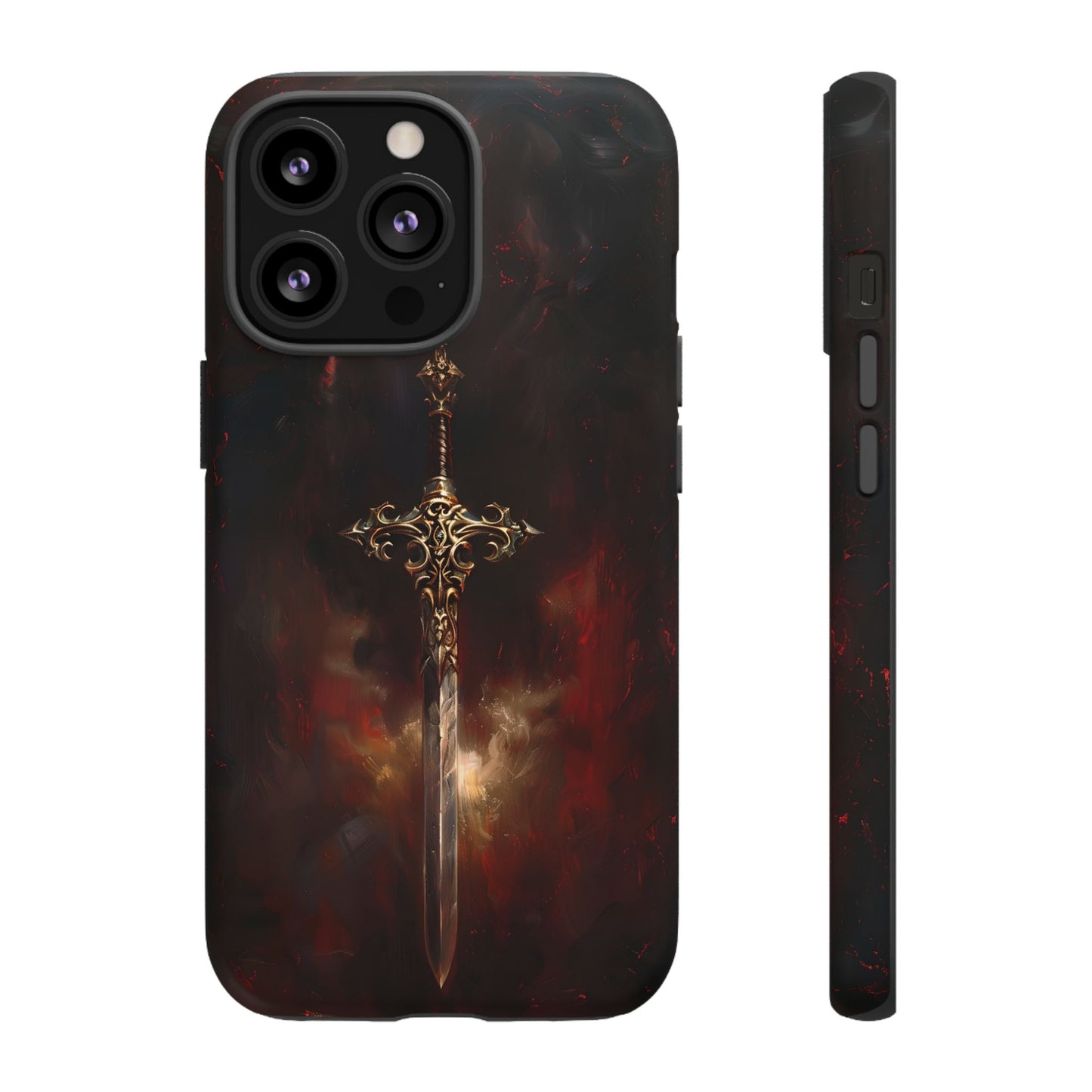 Epic Sword of Legends Phone Case - Dark Fantasy Art for iPhone, Samsung Galaxy, and Google Pixel Devices