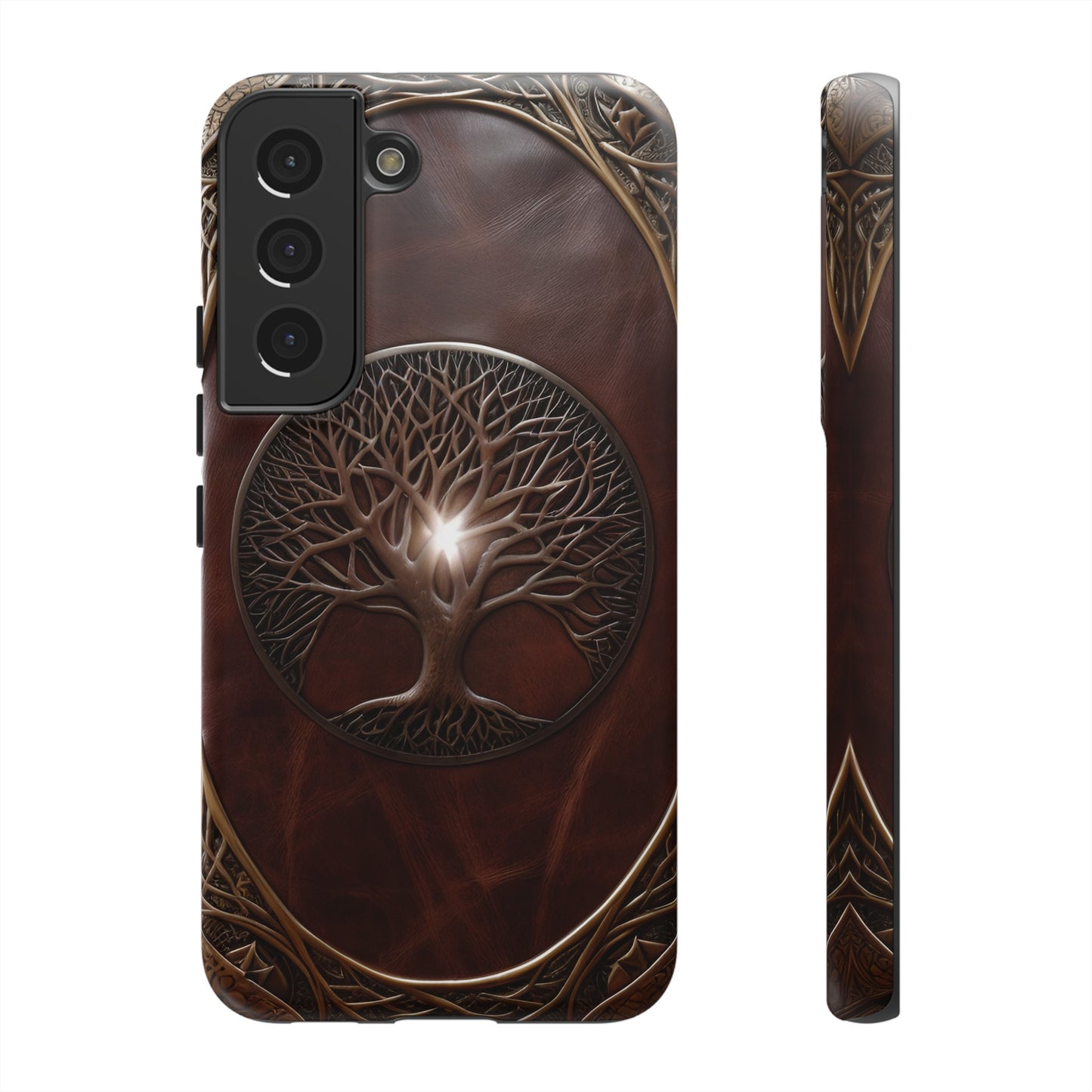 Tree of Life Tough Phone Case – Fantasy Art Design for iPhone, Samsung Galaxy, and Google Pixel Devices