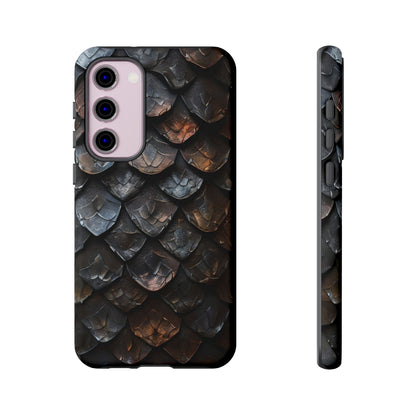 Dragon Scales Phone Case – Fantasy DnD Roleplay Design for iPhone, Samsung Galaxy, and Google Pixel Devices