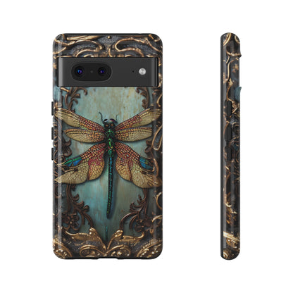 Dragonfly Phone Case – Elegant Nature-Inspired Design for iPhone, Samsung Galaxy, and Google Pixel Devices