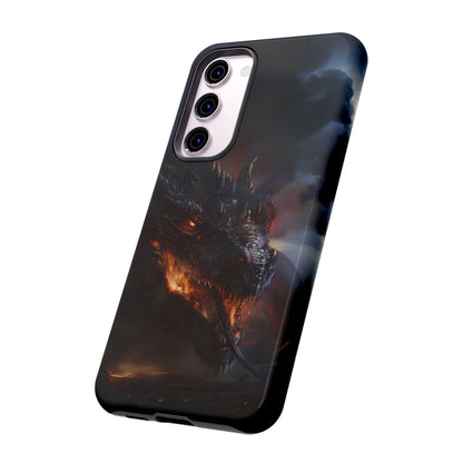 Fiery Dragon Phone Case - Epic Fantasy Art for iPhone, Samsung Galaxy, and Google Pixel Devices