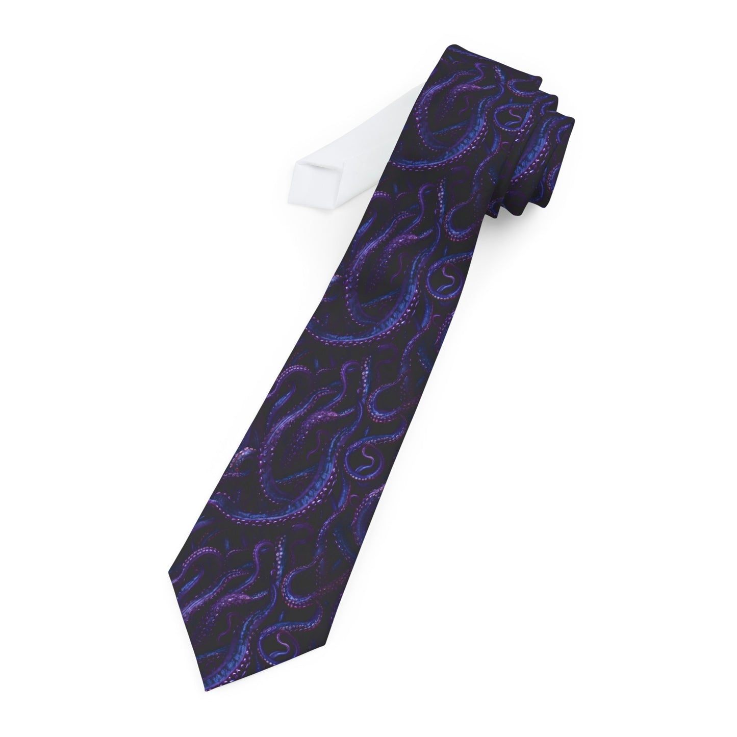 Tentacles Necktie - Lovecraft Eldritch Horrors From The Deep Novelty Formal Tie