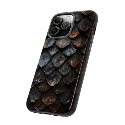 Dragon Scales Phone Case – Fantasy DnD Roleplay Design for iPhone, Samsung Galaxy, and Google Pixel Devices