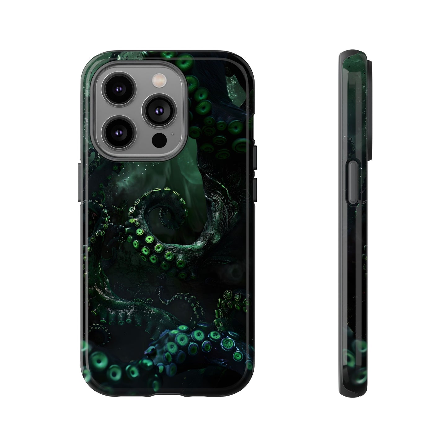 Tentacles from the Deep Tough Phone Case – Lovecraftian Horror Design for iPhone, Samsung Galaxy, and Google Pixel Devices