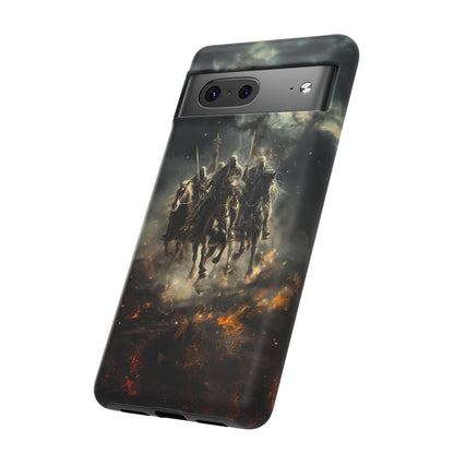 Four Horsemen of the Apocalypse Phone Case – Armageddon Design for iPhone, Samsung Galaxy, and Google Pixel Devices