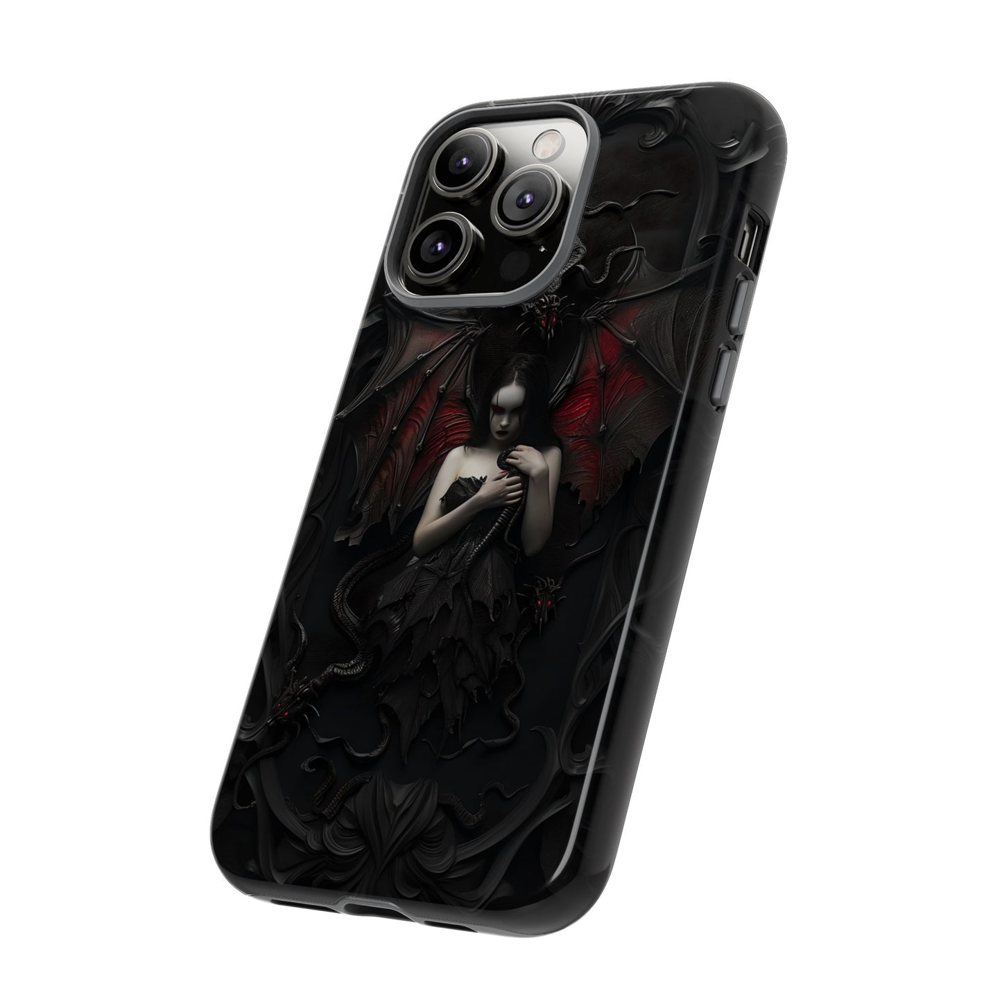 Succubus Phone Case - Dark Fantasy Gothic Design for iPhone, Samsung Galaxy, and Google Pixel Devices