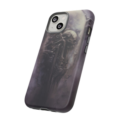 Dark Android Dream Phone Case – Futuristic Alien Horror Design for iPhone, Samsung Galaxy, and Google Pixel Devices