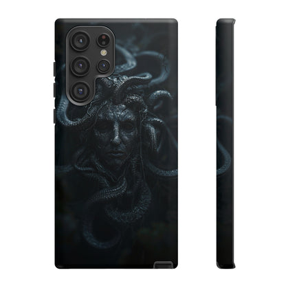 Medusa's Gaze Phone Case - Dark Mythological Design for iPhone and Samsung Galaxy Devices