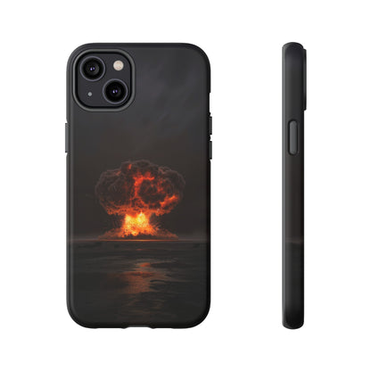 Atomic Explosion Phone Case - Dramatic Mushroom Cloud Design for iPhone and Samsung Galaxy Devices