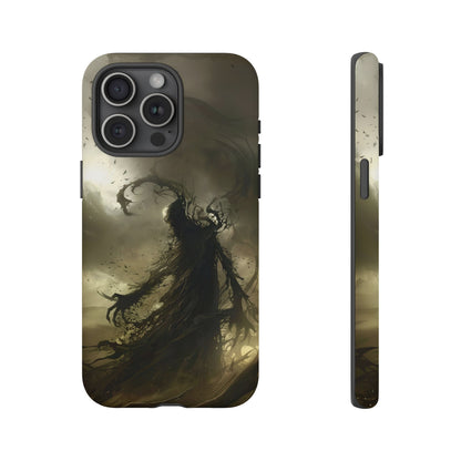 Dark Spirit Phone Case – Grim Reaper Haunting Design for iPhone, Samsung Galaxy, and Google Pixel Devices