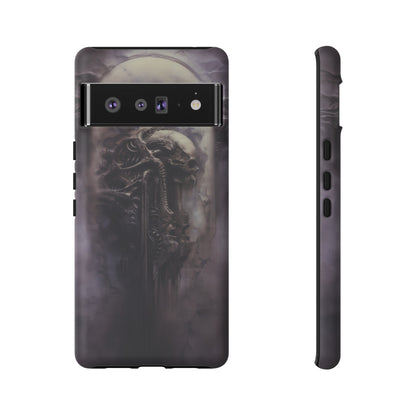 Dark Android Dream Phone Case – Futuristic Alien Horror Design for iPhone, Samsung Galaxy, and Google Pixel Devices