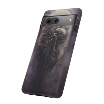 Dark Android Dream Phone Case – Futuristic Alien Horror Design for iPhone, Samsung Galaxy, and Google Pixel Devices