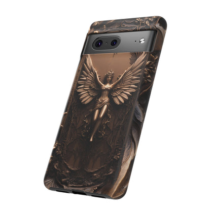 The Bronze Fairy Phone Case – Fantasy Faery Design for iPhone, Samsung Galaxy, and Google Pixel Devices